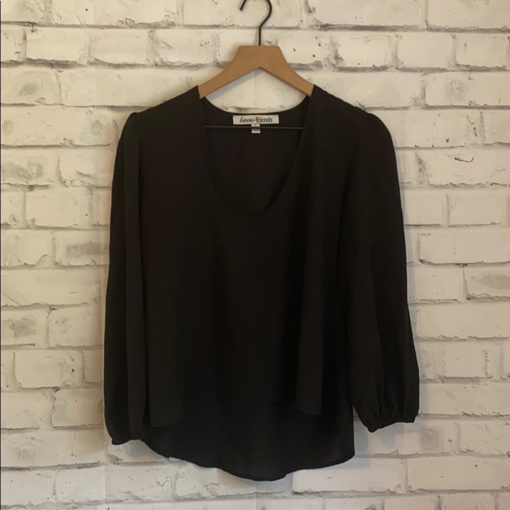 Lovers + Friends black hi low top